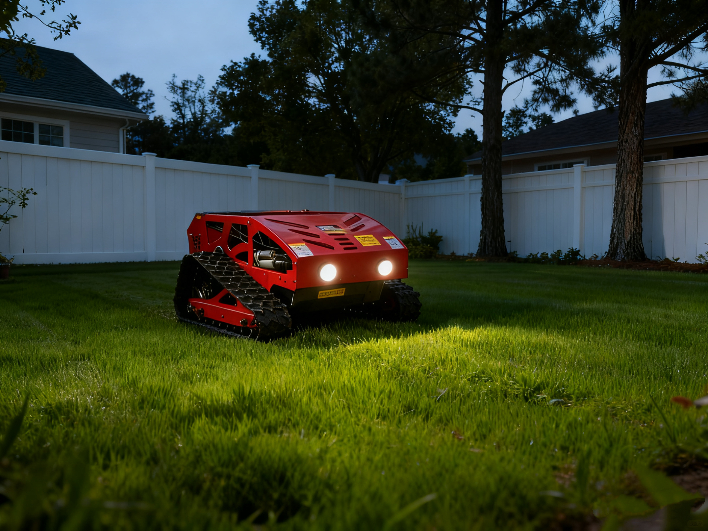 YJ-550B Remote-Controlled Lawn Mower