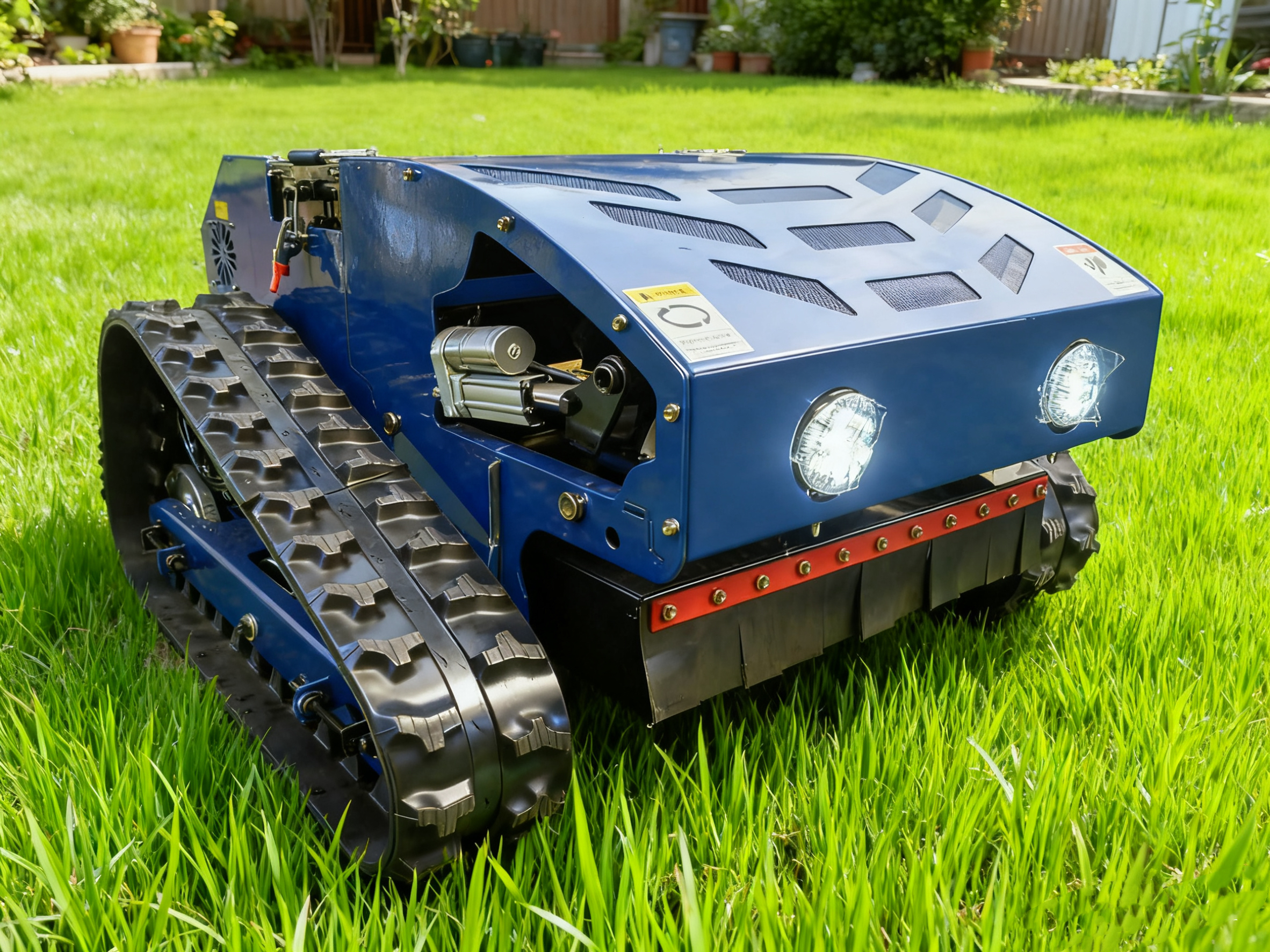 YJ-550D Remote-Controlled Lawn Mower